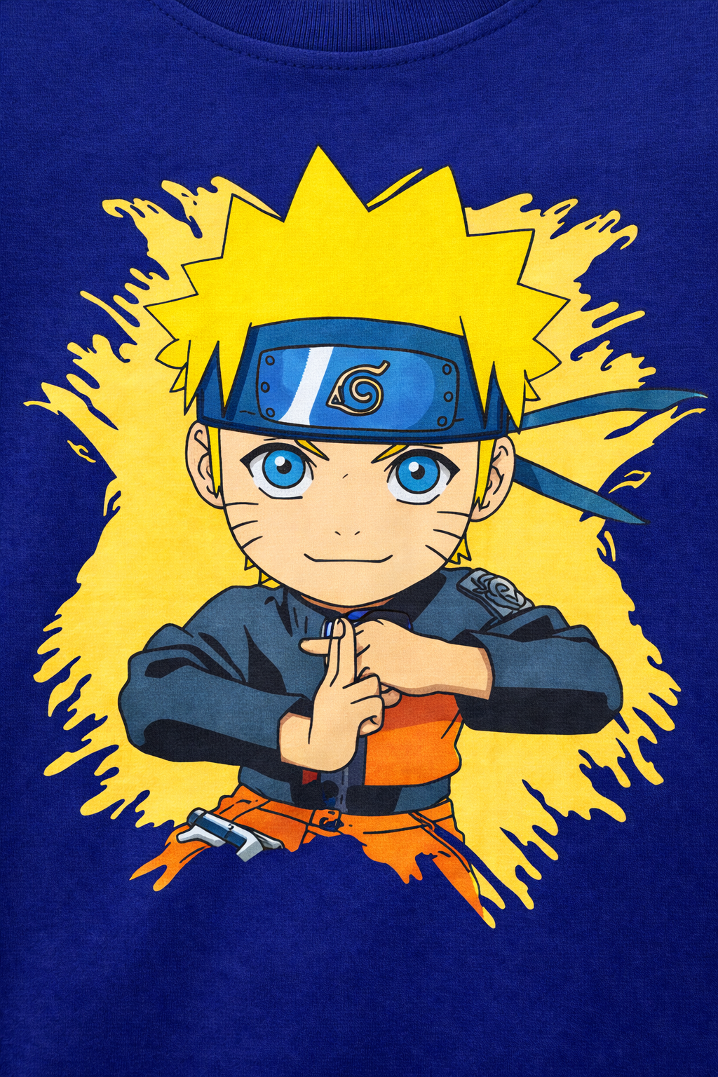 Boys Cartoon Ninja Print Short Sleeve T-Shirt