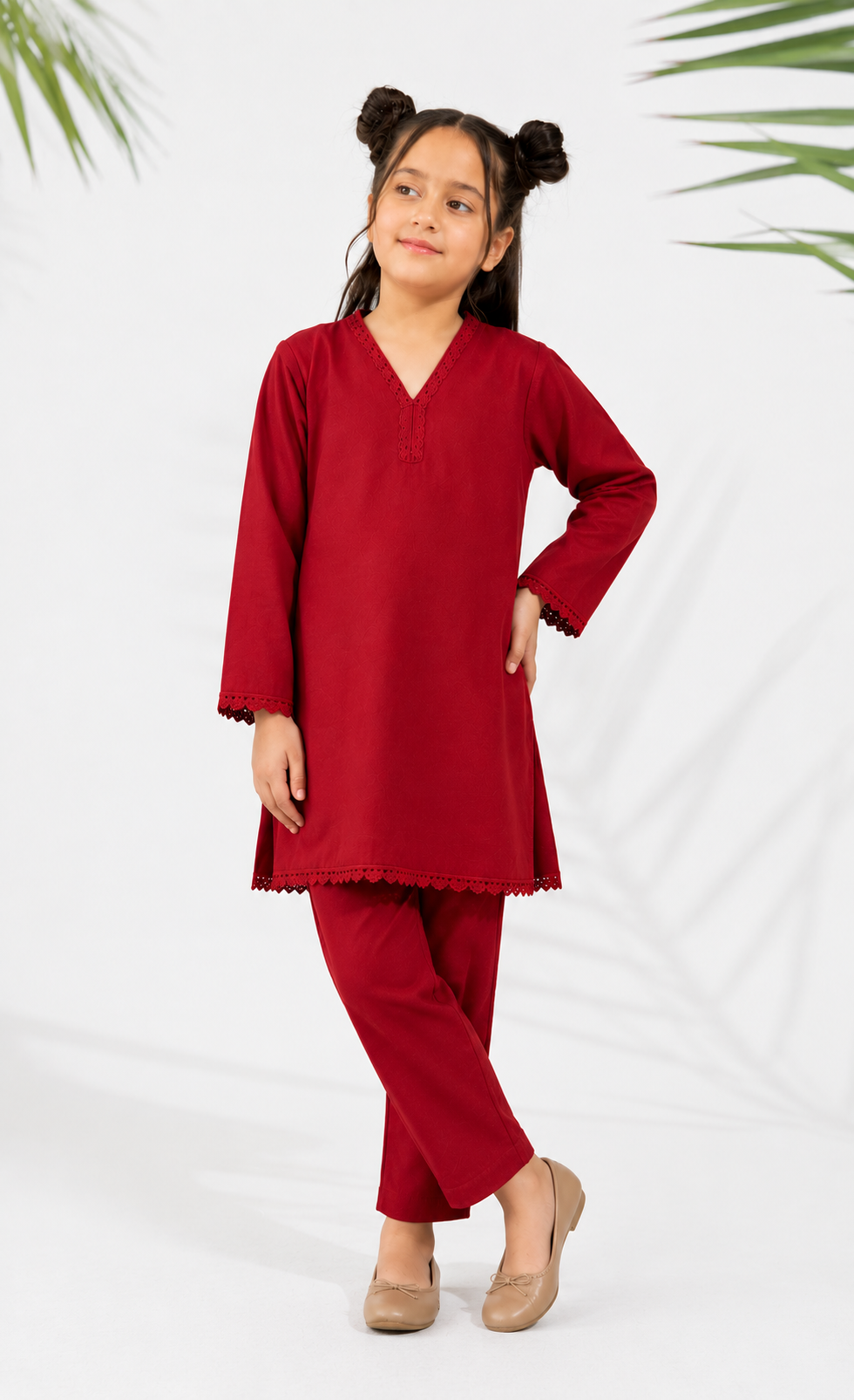 Ruby Charm Kurta Set