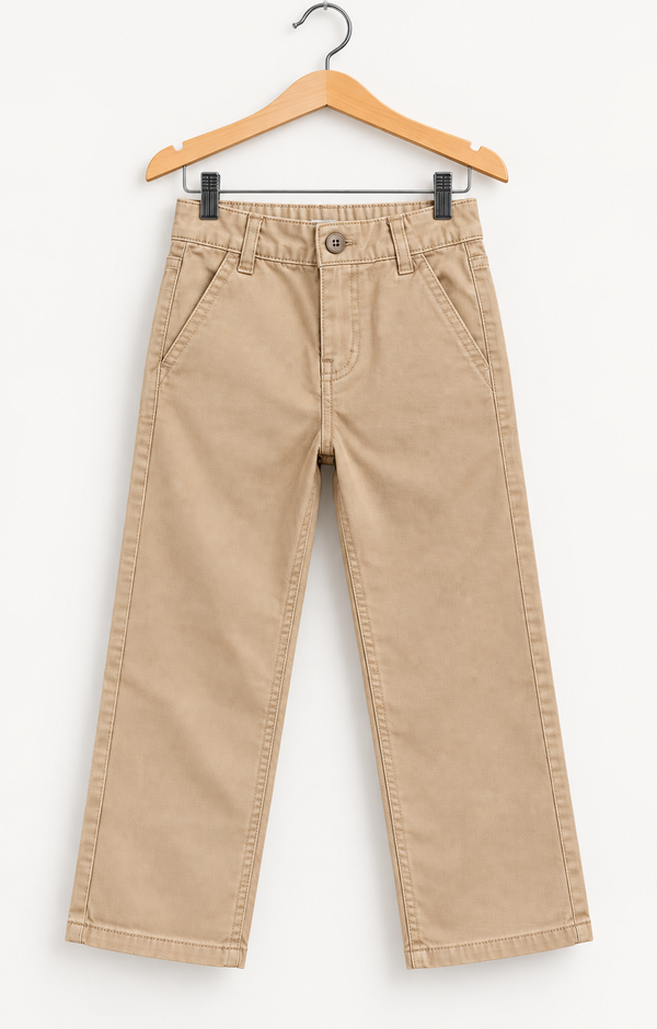 Everyday Wear Beige Denim Pants