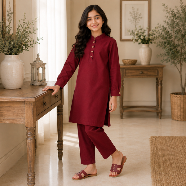 Wine Whisper Kurta