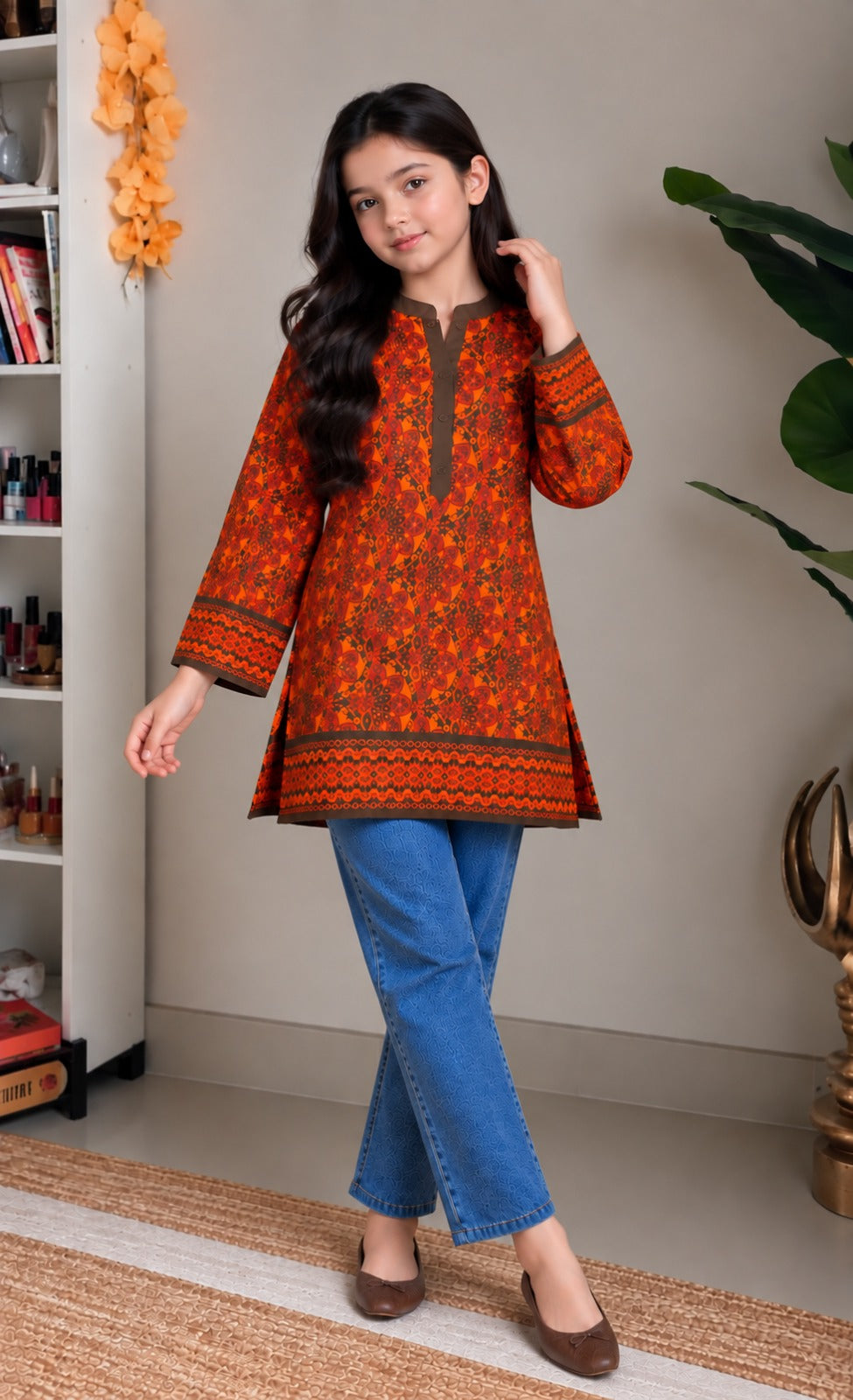 Rust Mosaic Marina Top