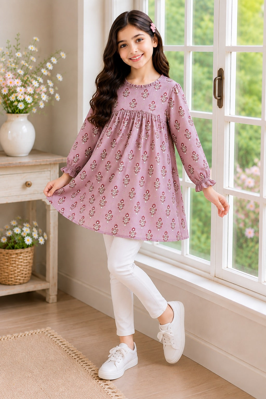 Mauve Blossom TOP
