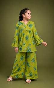 Olive Green Floral