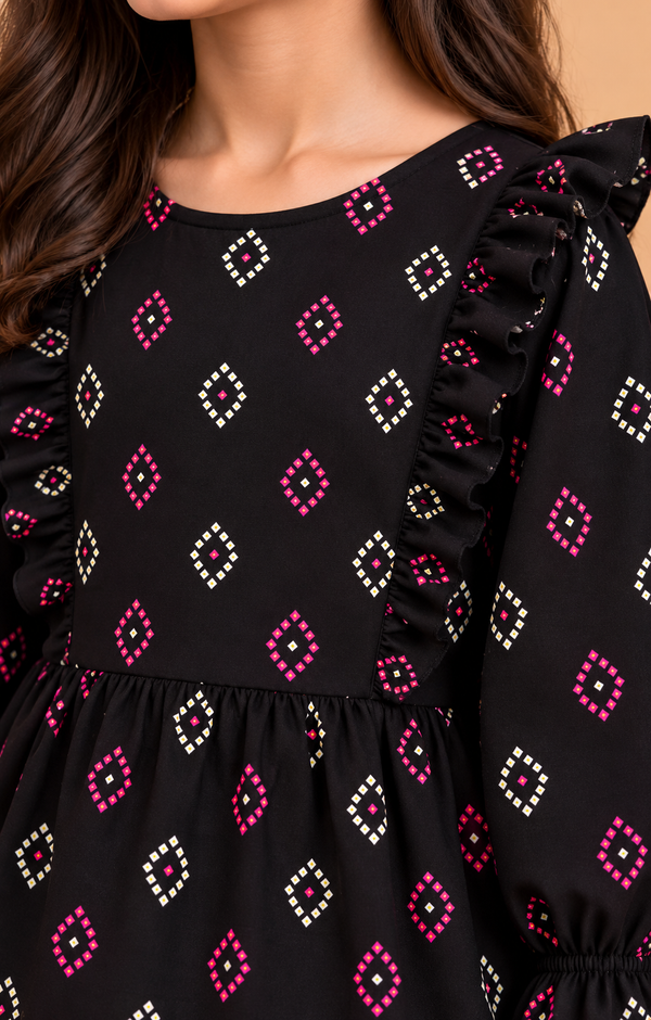 Trendy Black  top