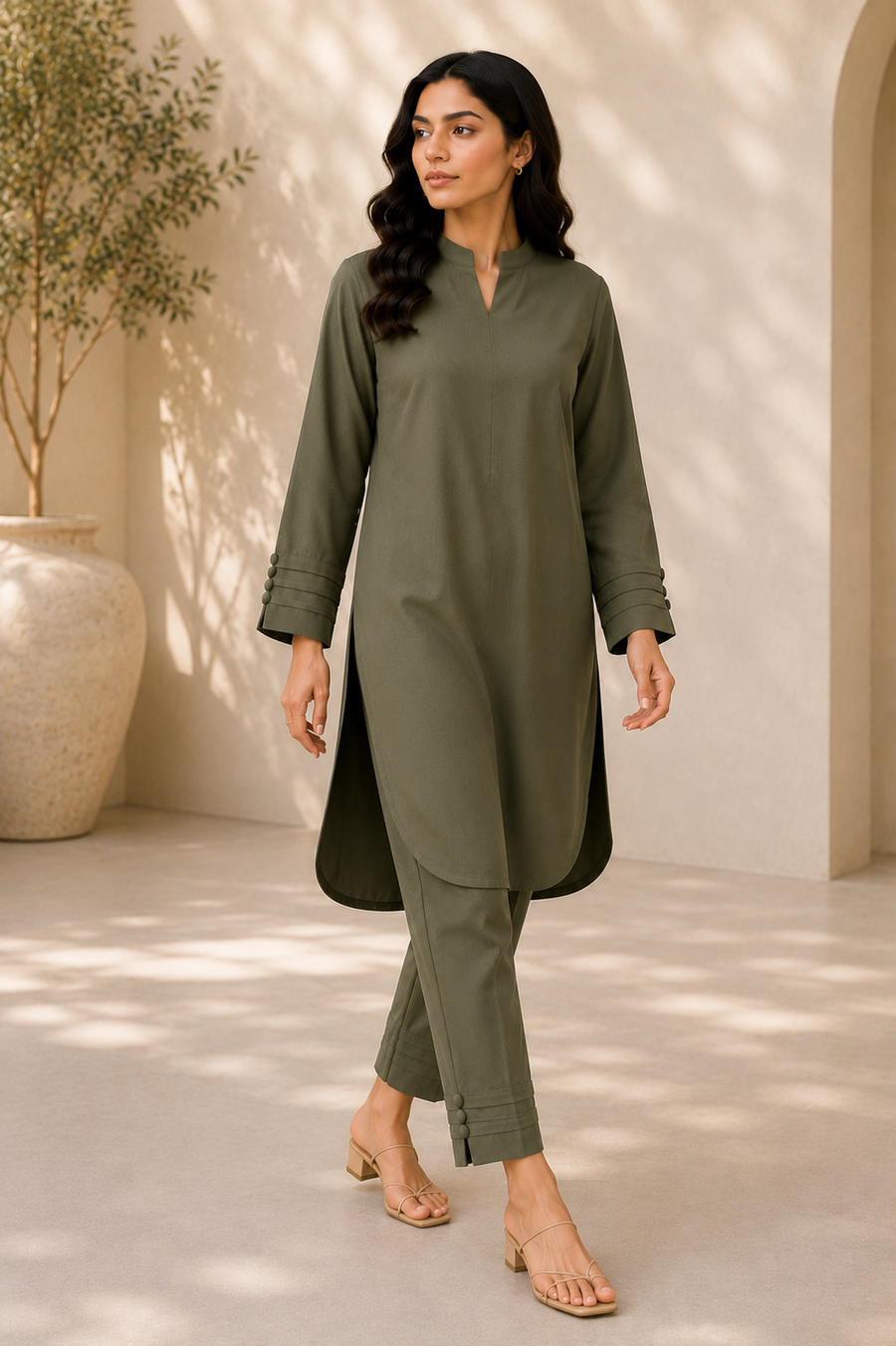 Olive Green Set