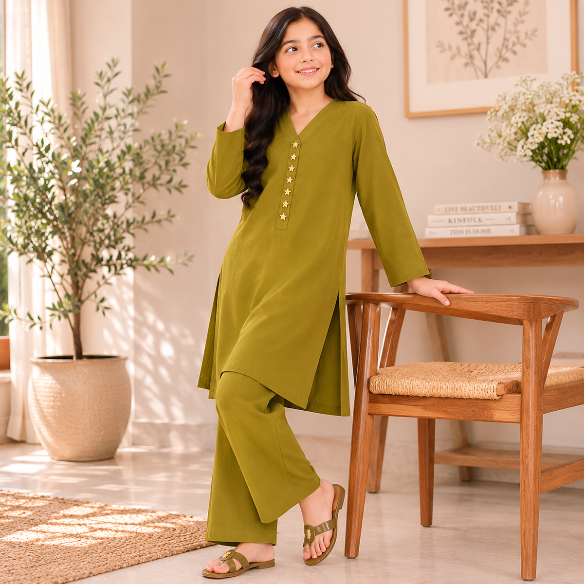 Moss Charm Suit