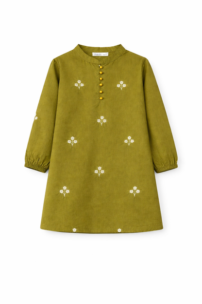 Premium Lawn Embroidered Girls 2-piece outfit set