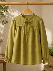 Olive Aztec TOP