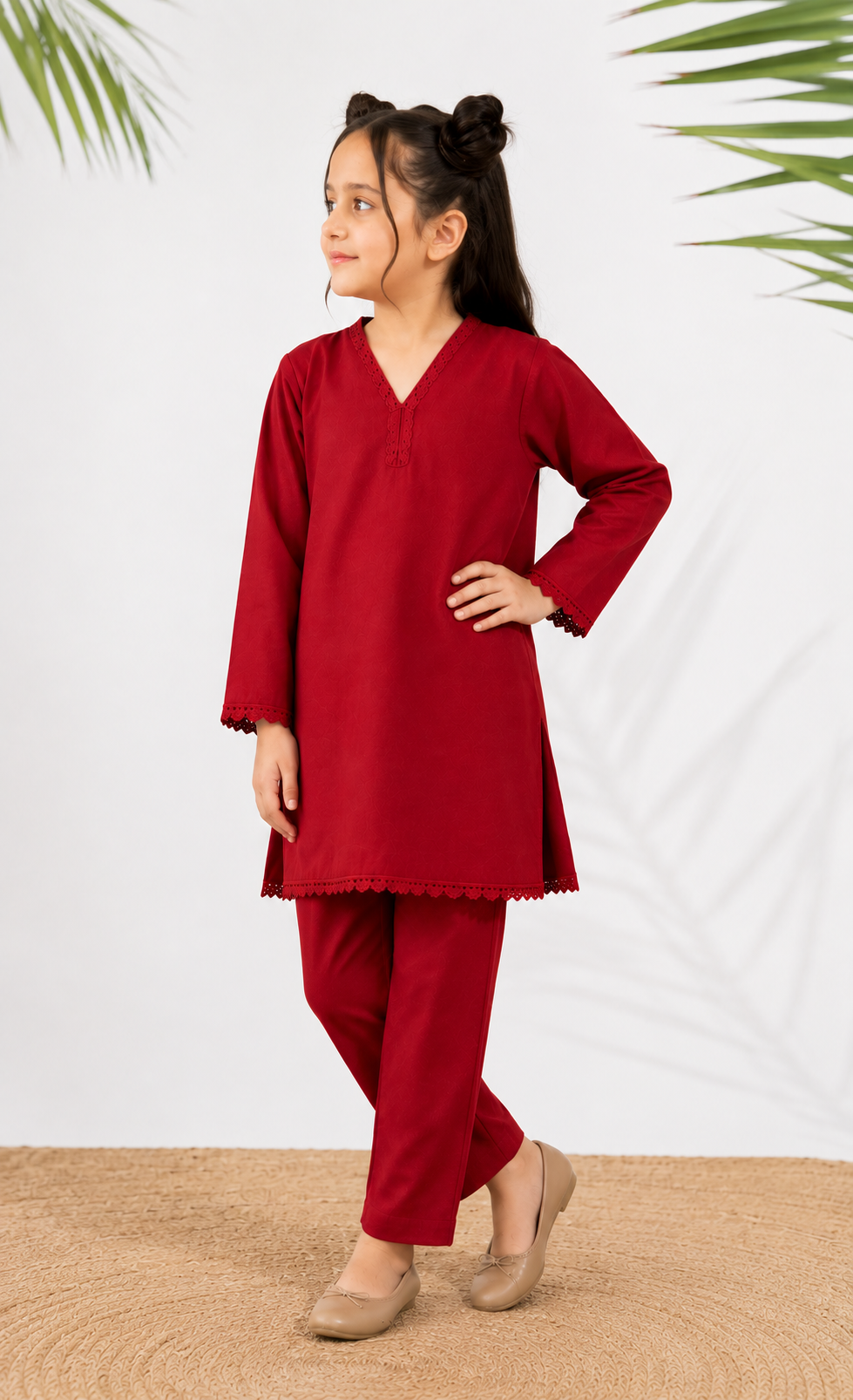 Ruby Charm Kurta Set