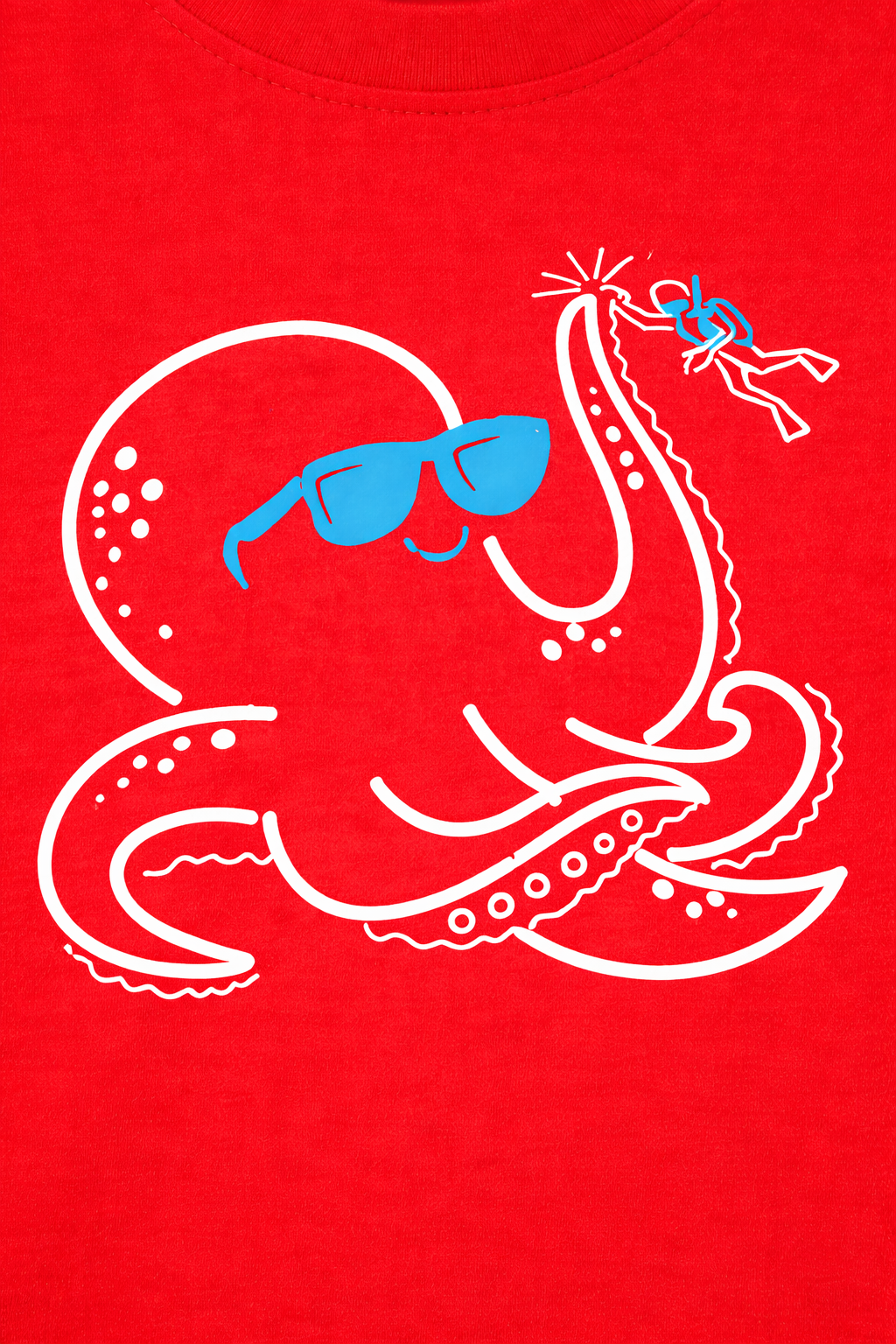 Boys Red Sea Adventure T-Shirt Cotton Tee
