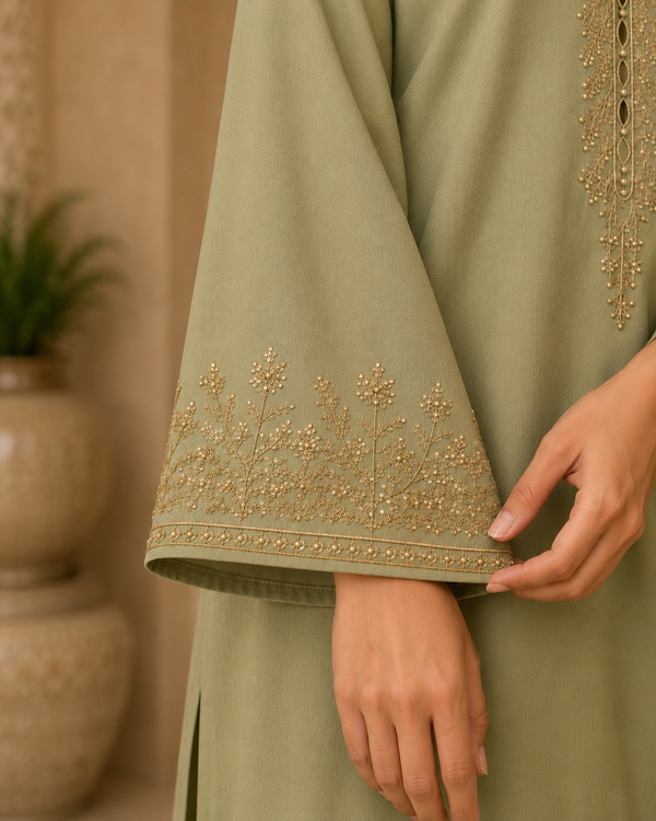 Olive Embellished
