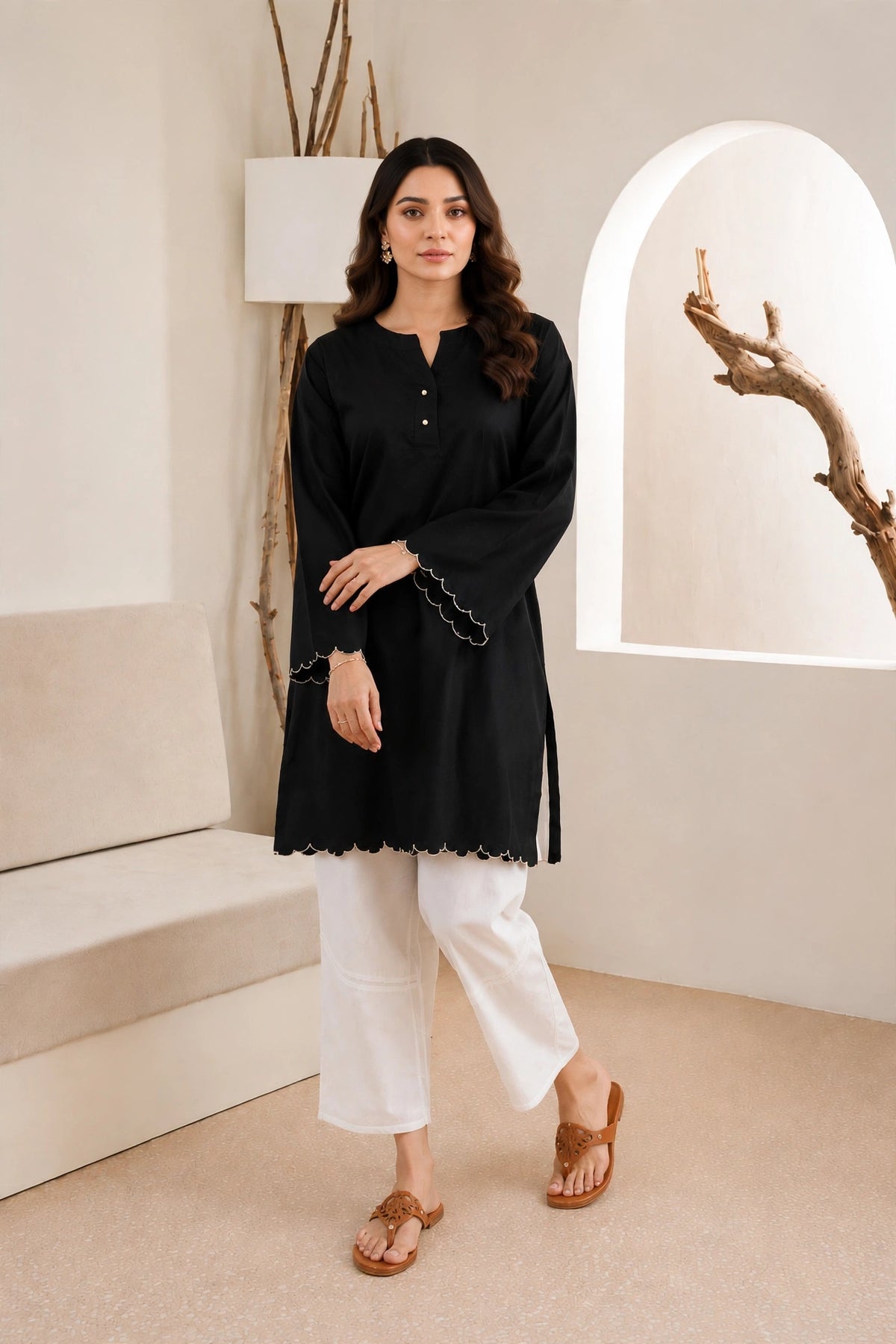 Noir Scallop Set