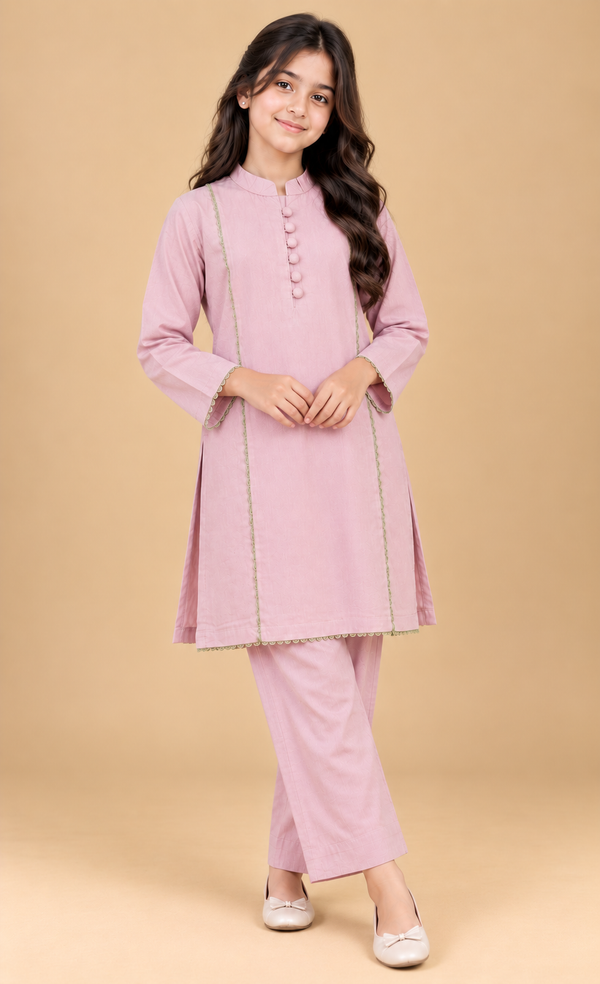 Dusty Rose Piping Set 2PC