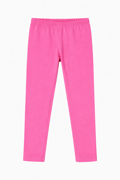 Girls Premium Soft Pink Casual Tights