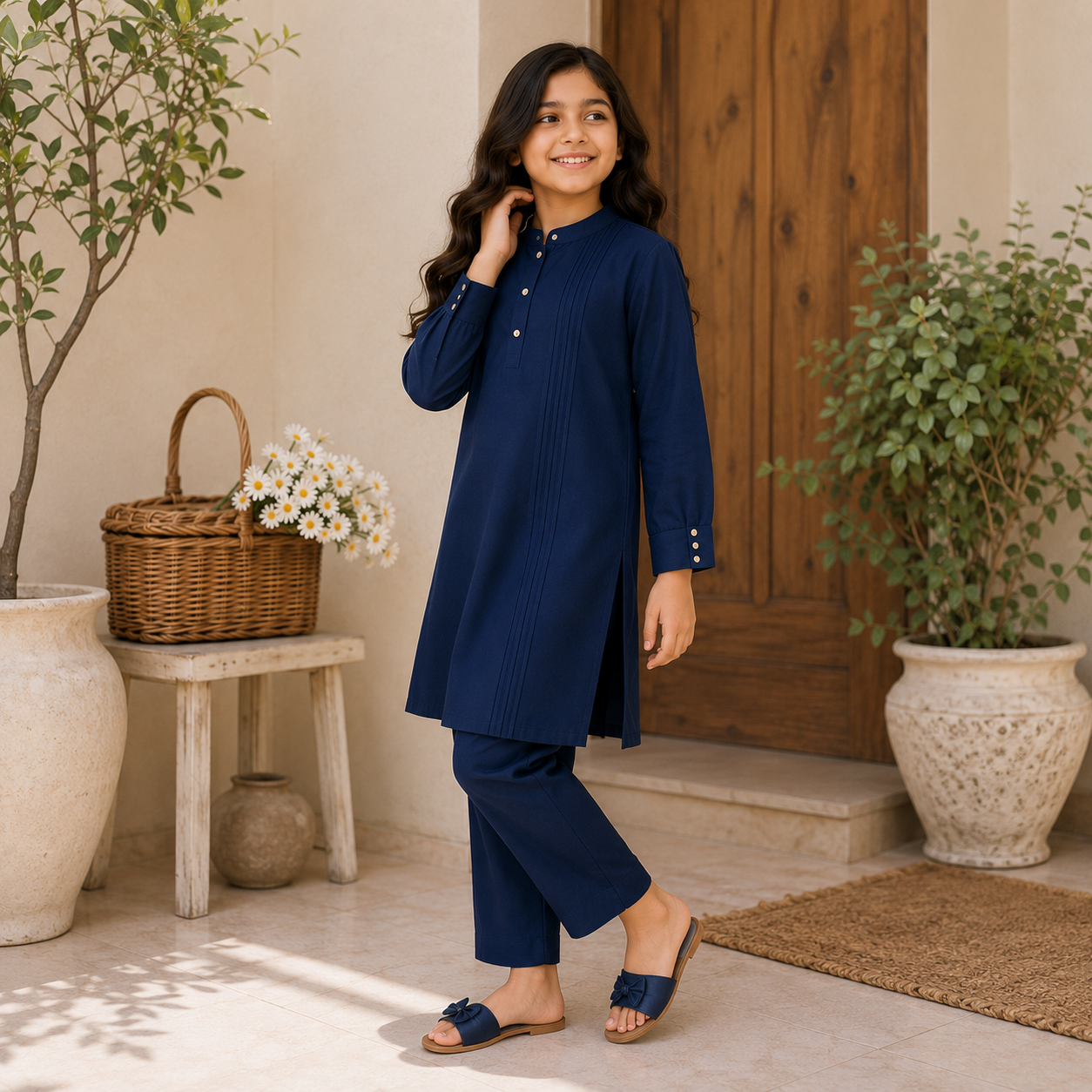 Indigo Grace Suit