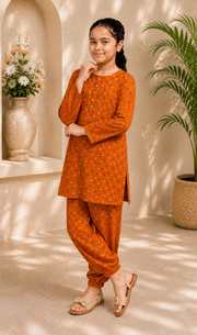 Amber Polka-Dot Set