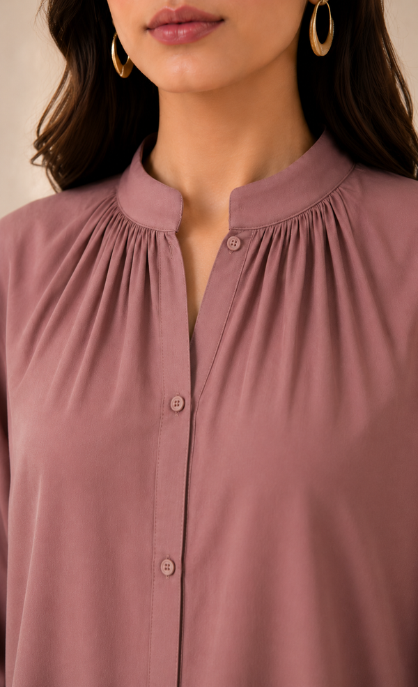 Mauve Drape