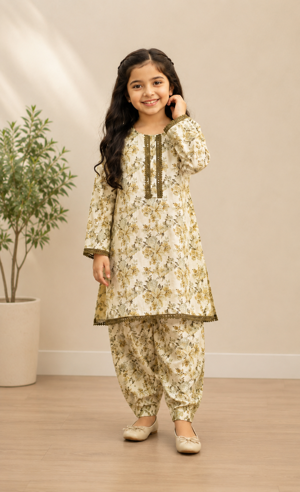 Areeba Floral Set