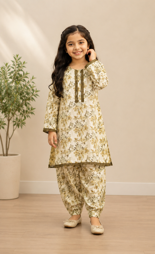 Areeba Floral Set