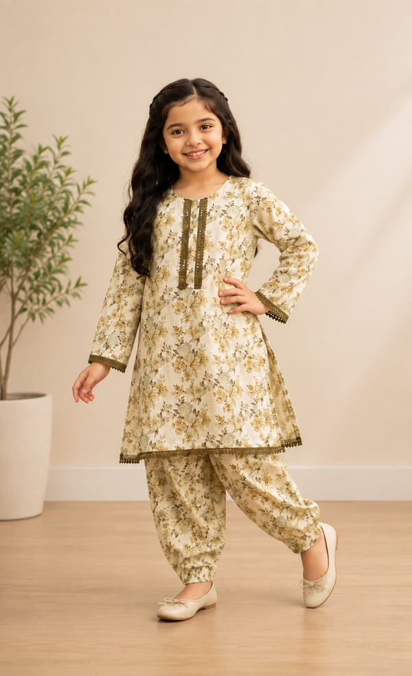 Areeba Floral Set