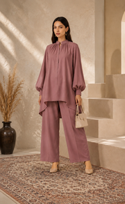 Mauve Drape