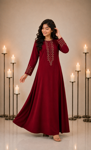 Ruby Vine Gown