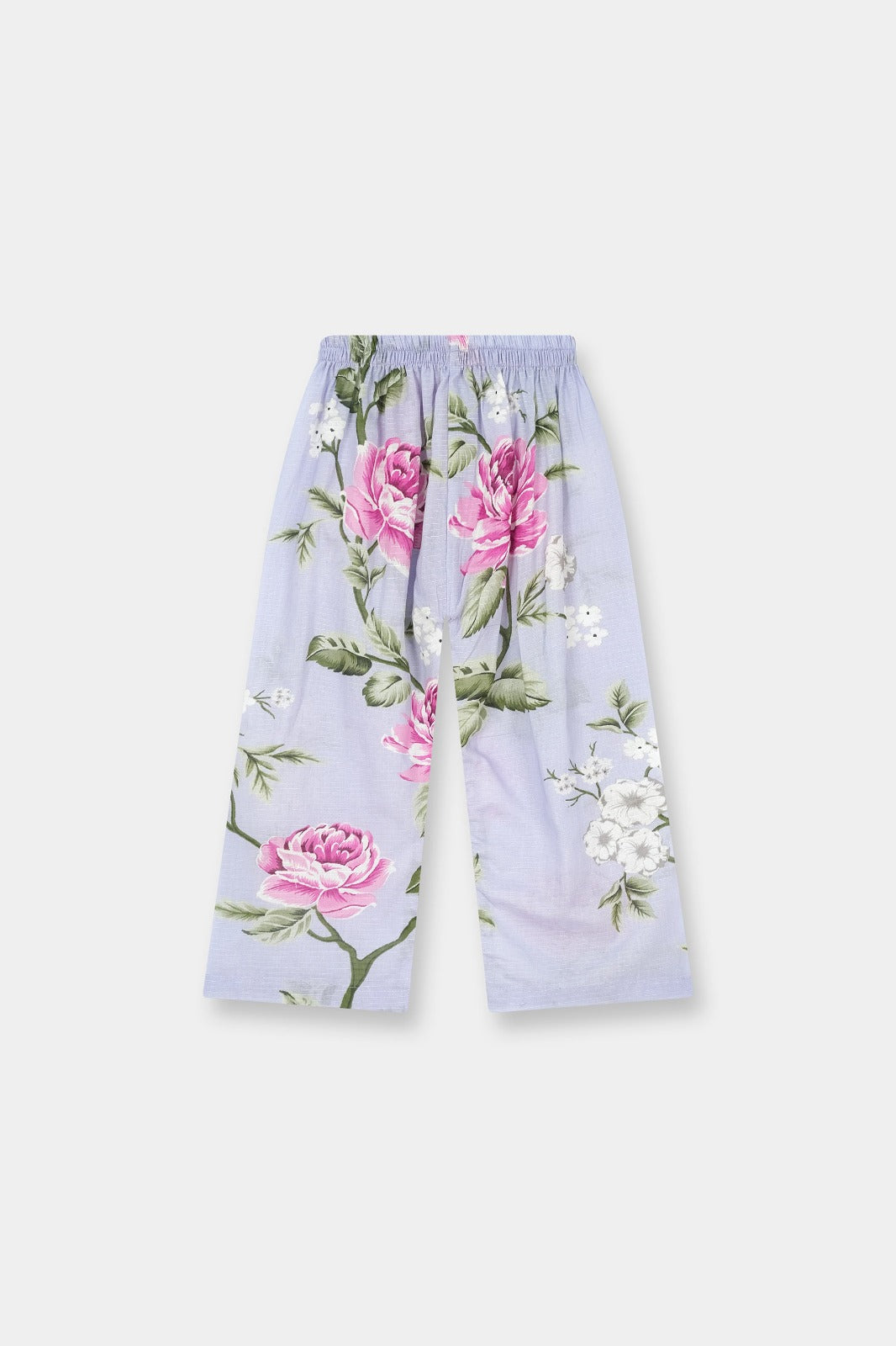 Luxury Floral Lavender Girls 2pc Outfit Set Charm