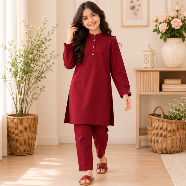 Wine Whisper Kurta