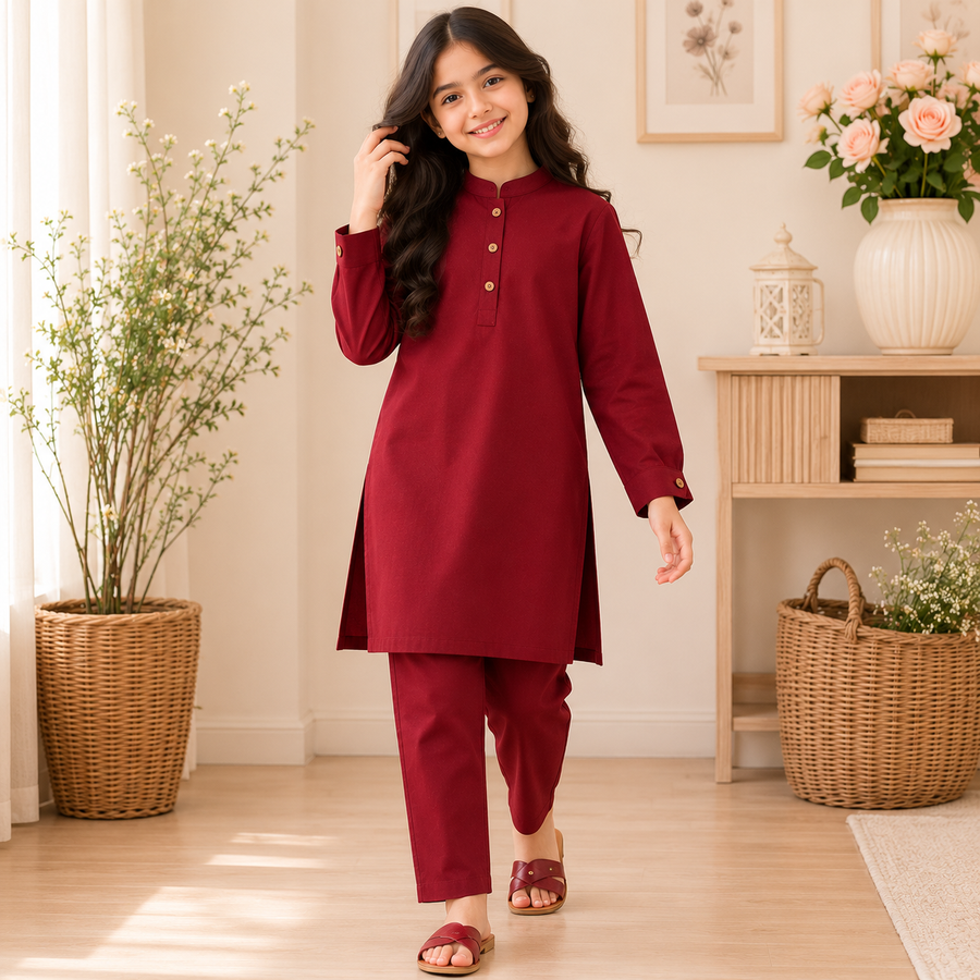 Wine Whisper Kurta
