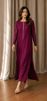 Pearl Bloom Maroon