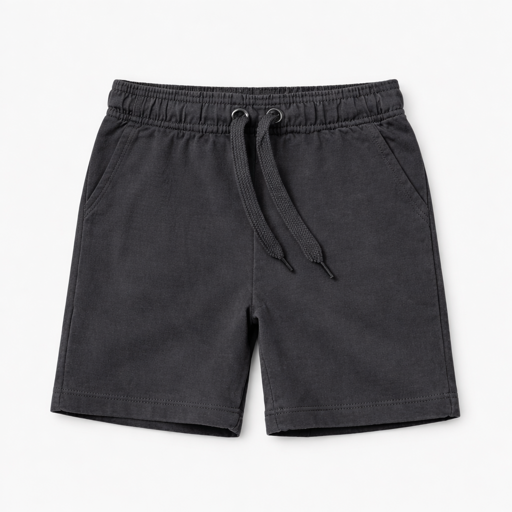 Boys Striped Cotton T-Shirt & Shorts Summer Outfit