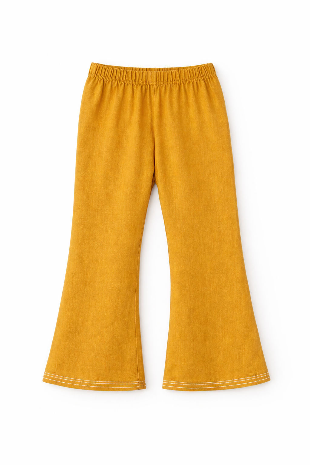 Premium Mustard Yellow 2-Piece Girls Outfit set