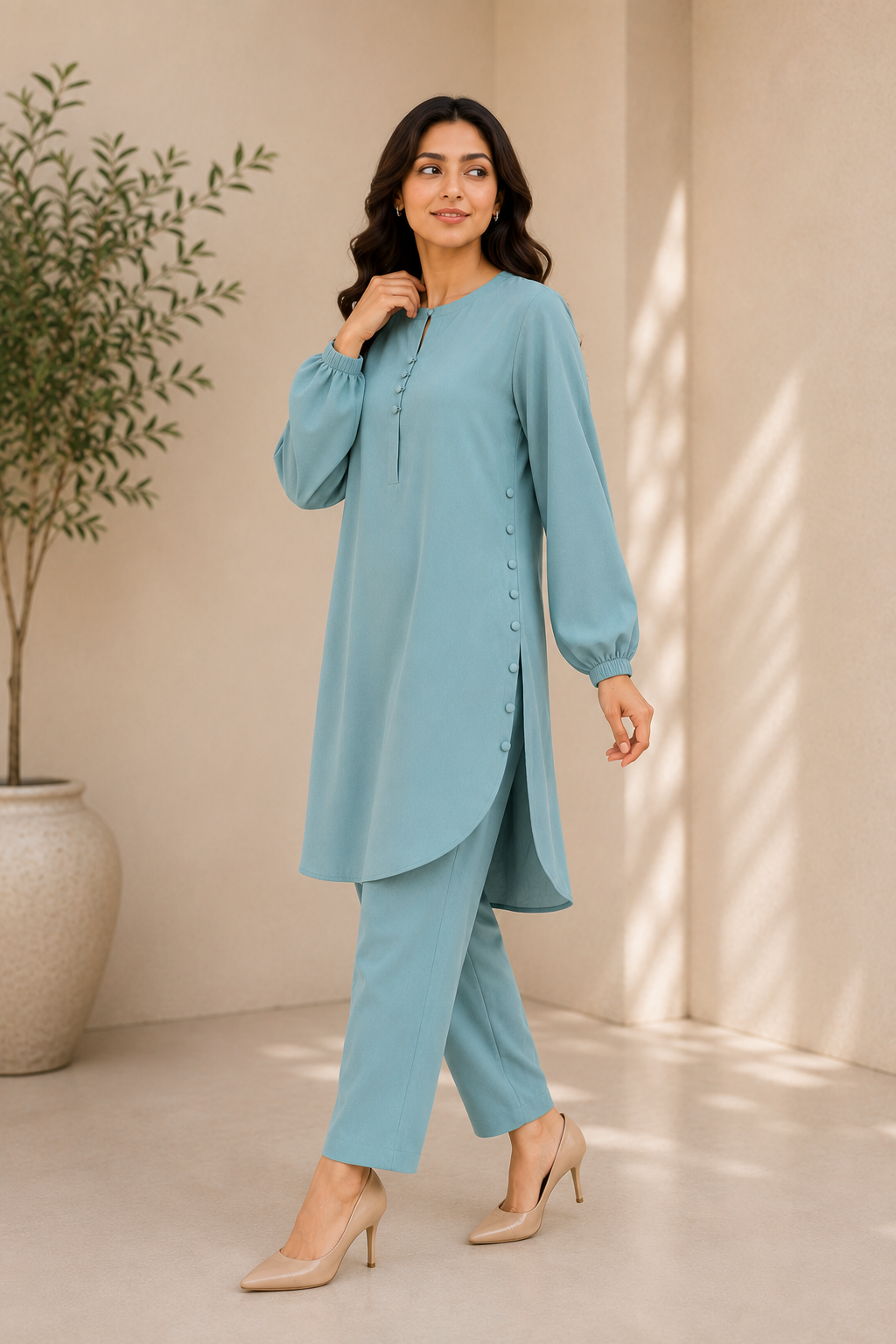 Mint Button