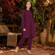Elegant Berry Kurta