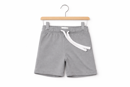 Boys Summer Turtle Graphic Cotton Shorts Set Outfit