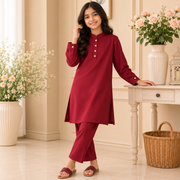 Wine Whisper Kurta