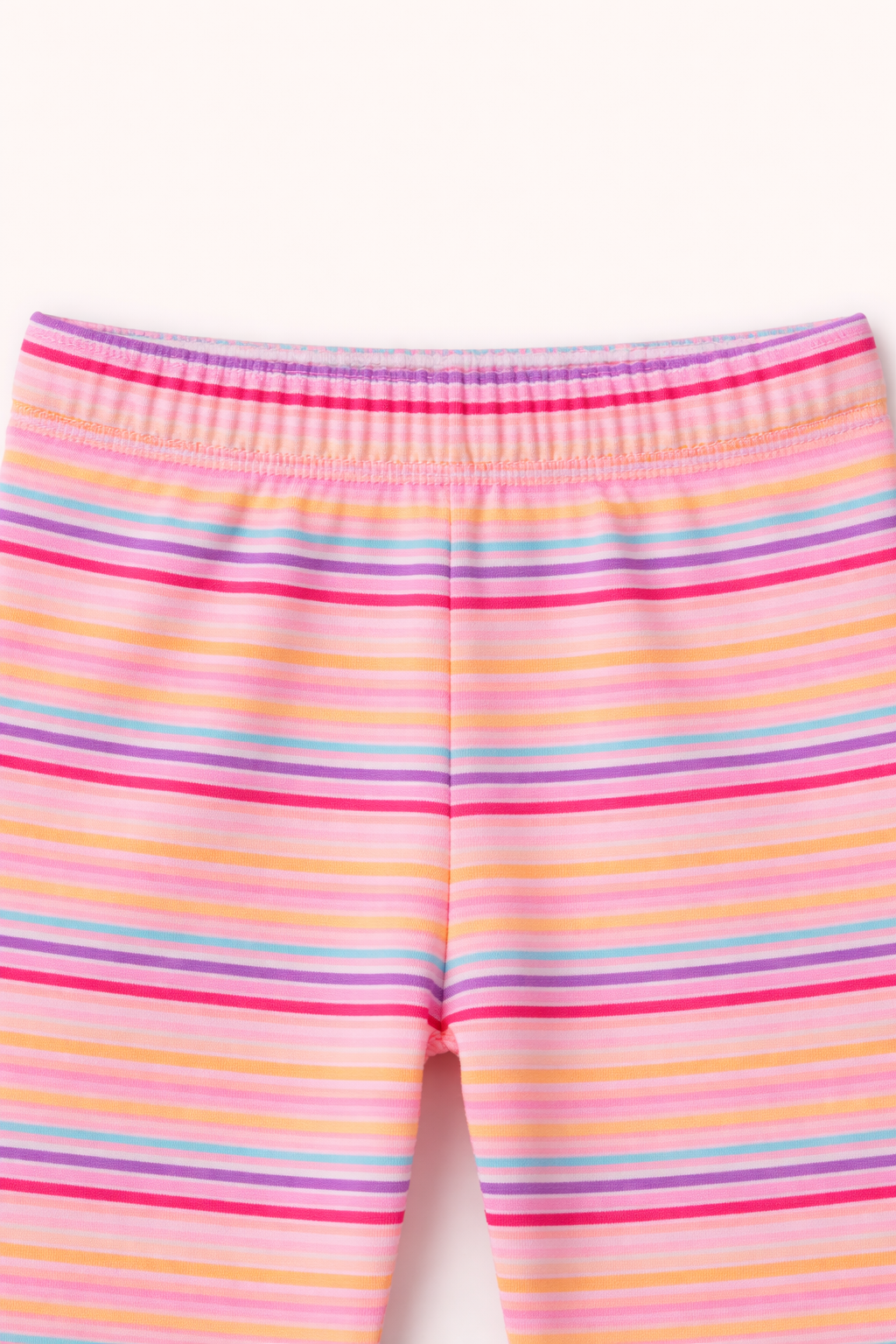 Kids Multicolor Stripe Stretchable Cotton Tights