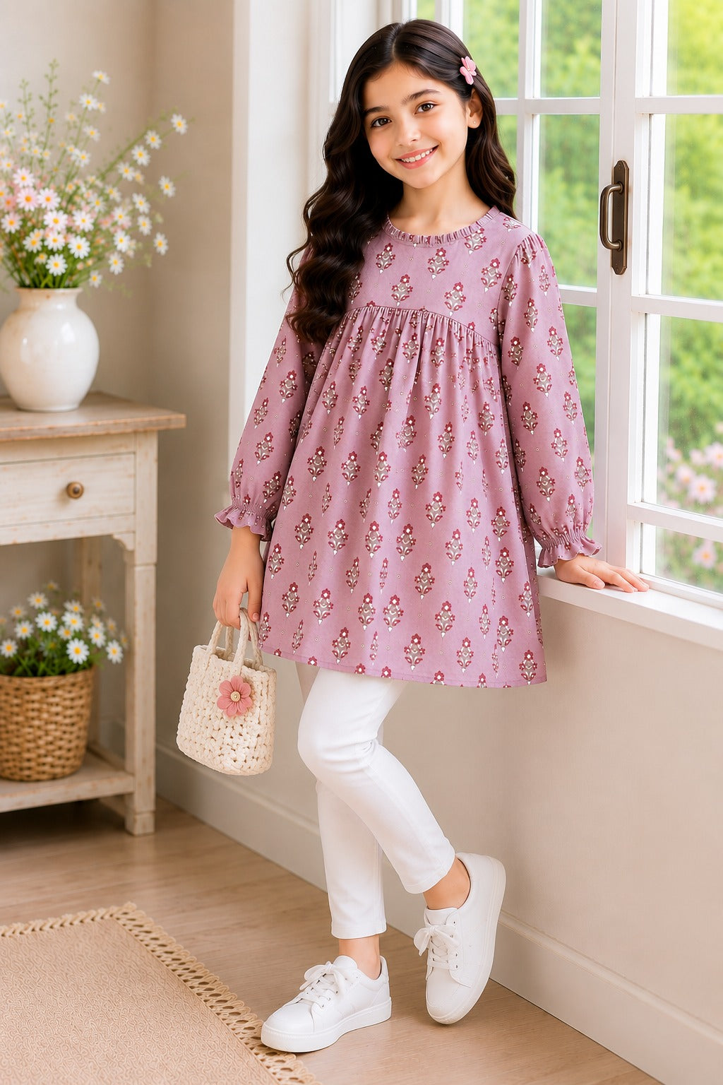 Mauve Blossom TOP
