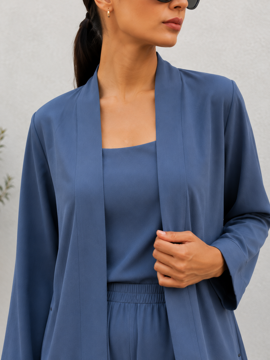Slate Blue 3-Piece Co-Ord Set