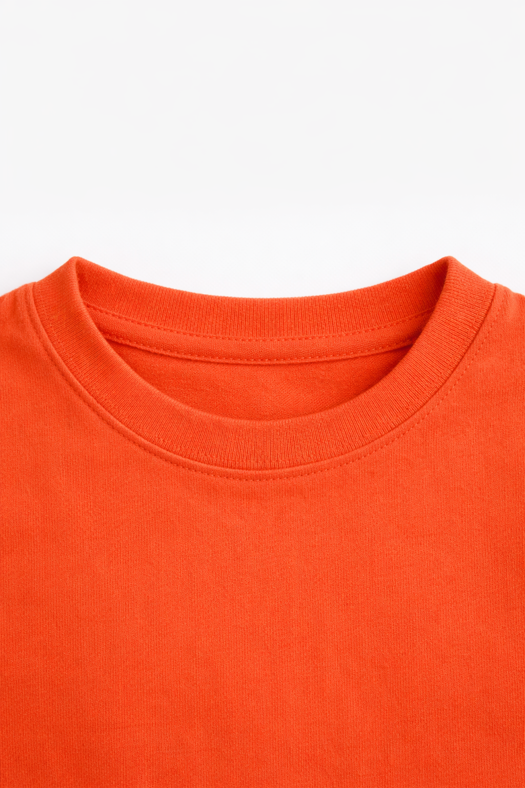 Kids Adventure Print Cotton T-Shirt Bright Orange