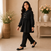 Noir Frill Set