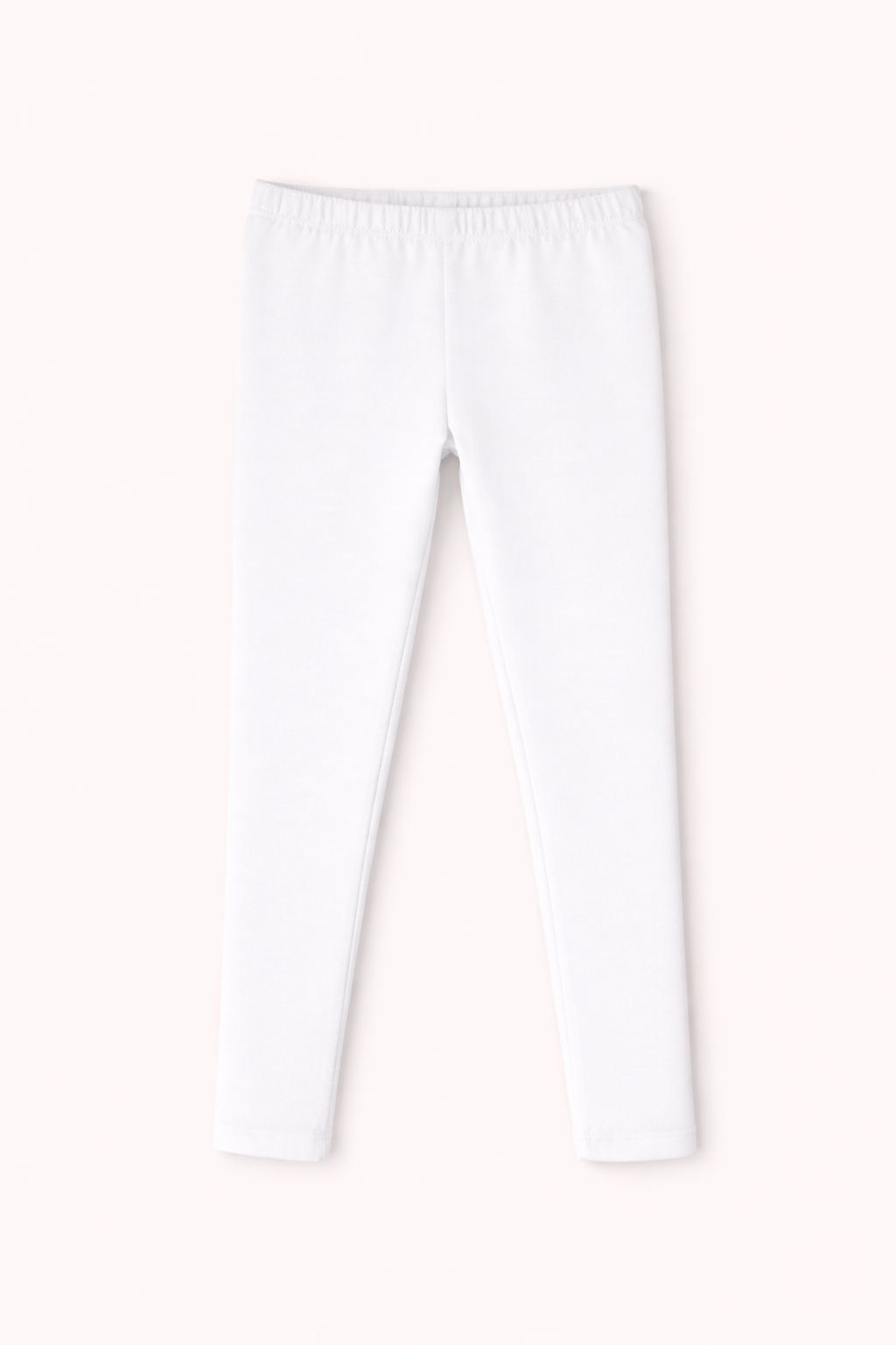 Girls Basic White Everyday Comfort Tights