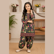 Midnight Floral Cotton Set
