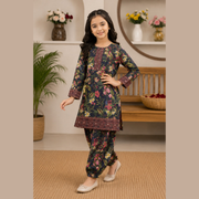 Midnight Floral Cotton Set