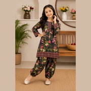 Midnight Floral Cotton Set