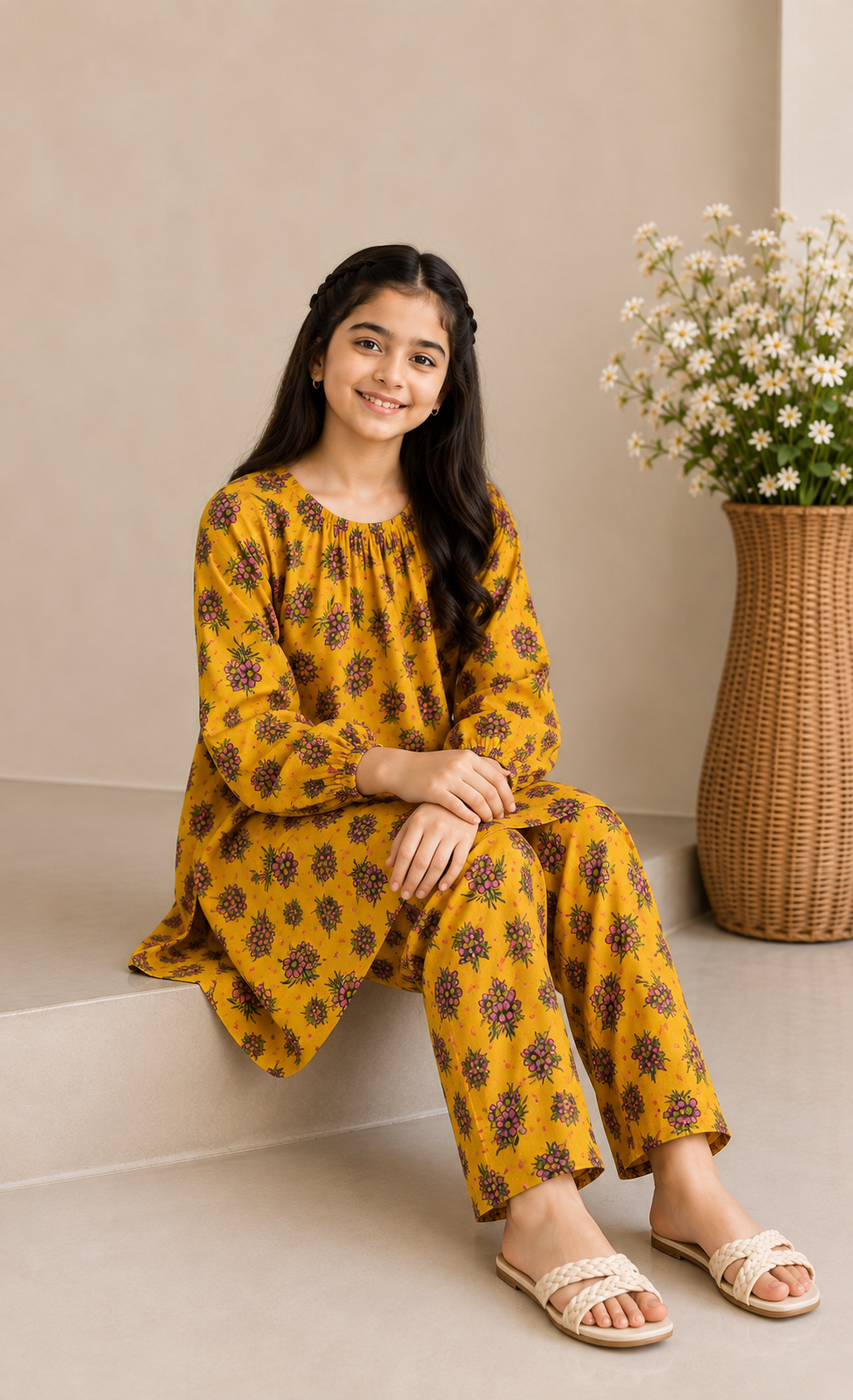 Mustard Floral