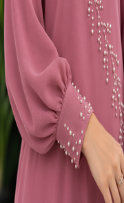 Dusty Rose Beaded