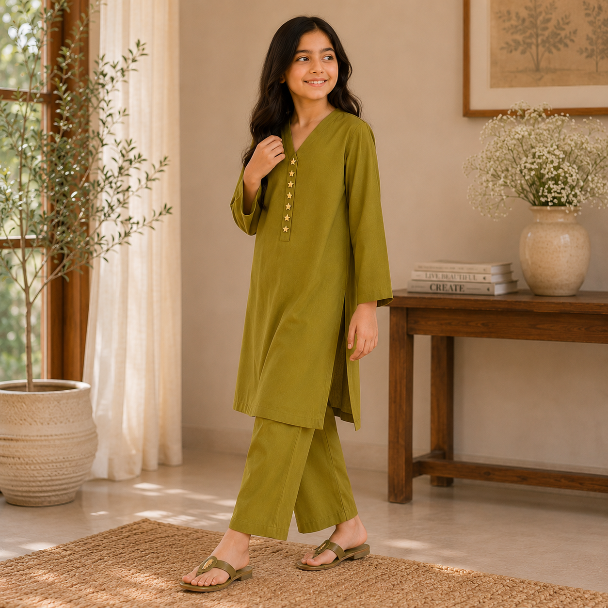 Moss Charm Suit