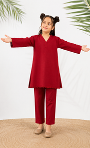 Ruby Charm Kurta Set