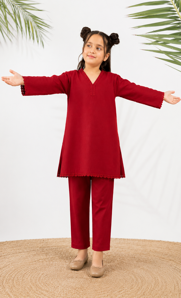 Ruby Charm Kurta Set
